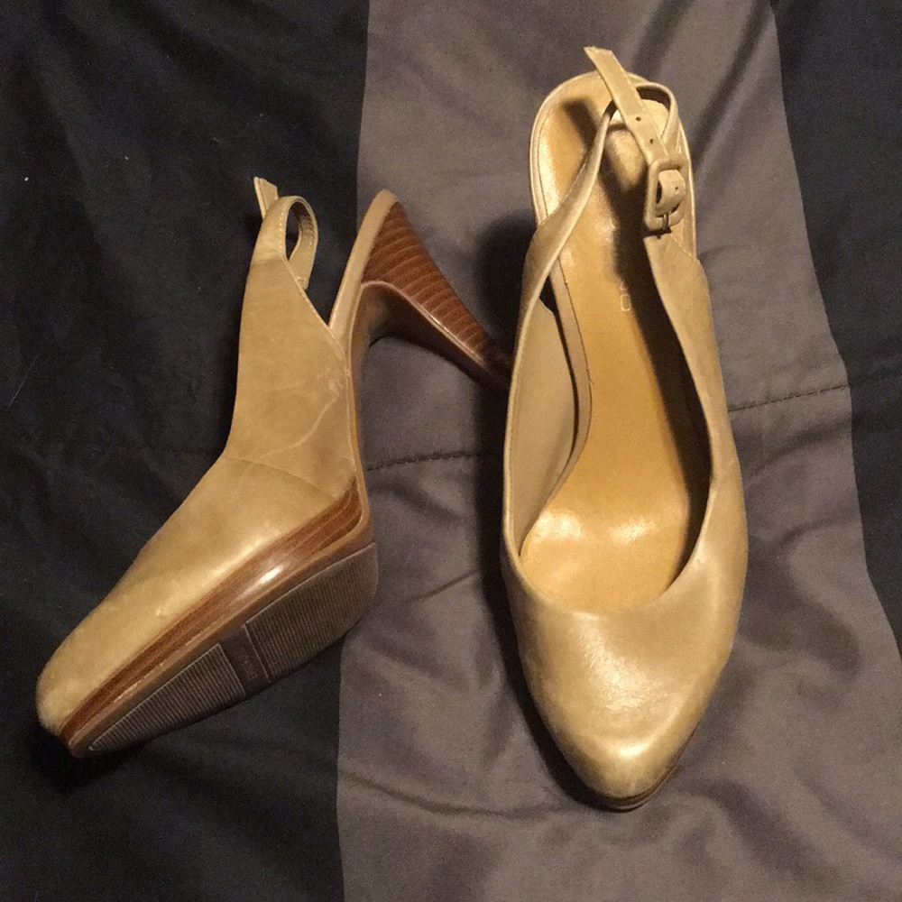 Tan leather heels - Bandolino